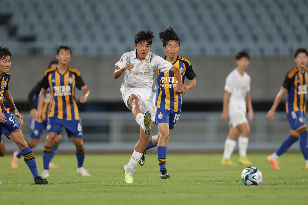 [현장리뷰]'K리그 챔피언' 울산 유스, U-15 챔피언십 최초 우승…서…