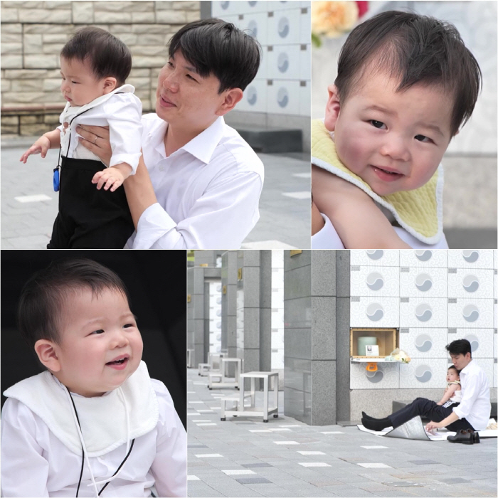 홍현희父, 베트남전 참전용사였다…♥제이쓴, 子준범과 호국원 찾아 '눈시울…