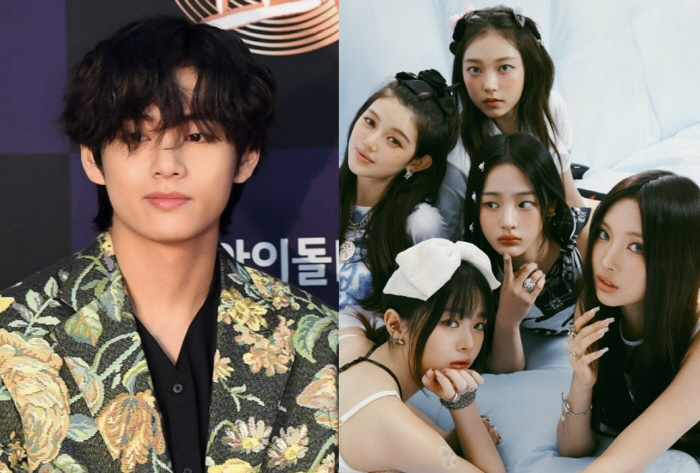 "이 조합 실화?" 뉴진스, BTS 뷔와 하입보이 챌린지…美친 춤선