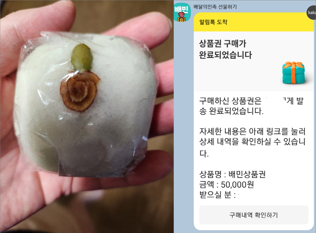 매일 떡 챙겨주는 신입사원, 고마워 답례로 5만원 상품권 선물해줘 '훈훈…