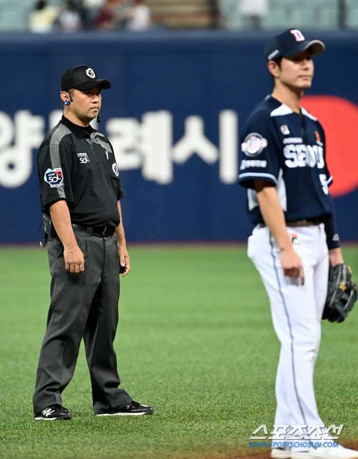 "판독센터 내용 신속하게 듣는다" 24일 고척 두산-키움전, 'ML 운용…