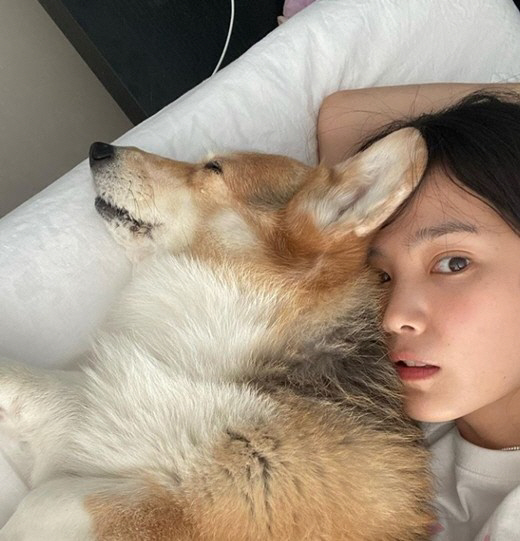 '김무열♥' 윤승아, '암투병' 반려견 무지개다리 건넜다 "다시 엄마 딸…