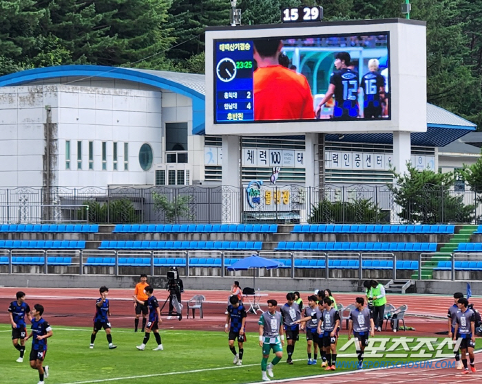 '2023년 3관왕' 한남대 전성시대, 홍익대 4대2 잡고 추계 태백산기…
