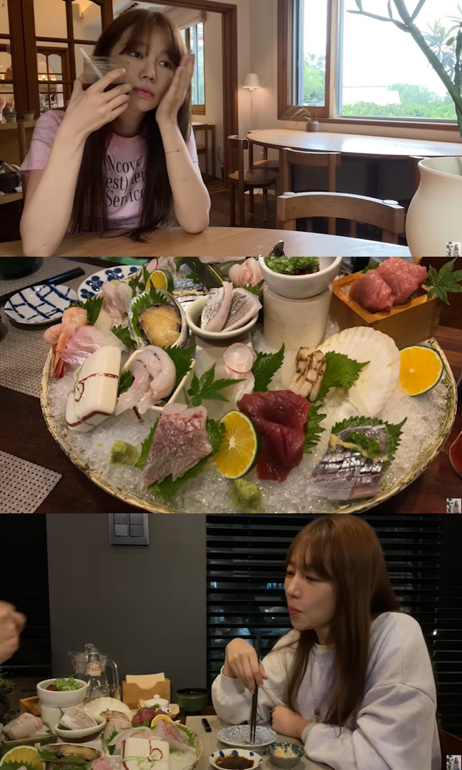 윤은혜, 제주서 계곡물에 발 담그고 폭풍먹방 "너무 맛있어" 털털 ('은…