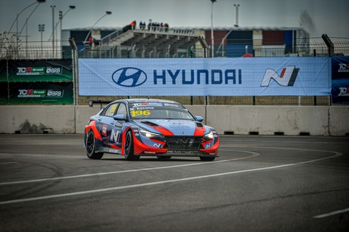 현대차 '아반떼 N TCR', 아르헨 2023 TCR 월드투어서 1·2위