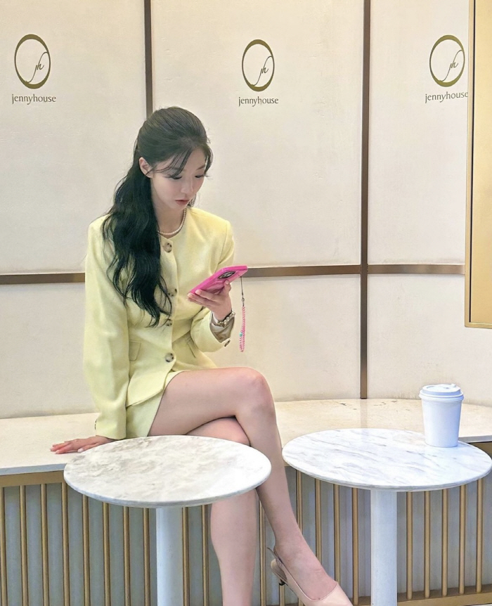 임사랑, 모태범과 결별 후 근황 공개…여전히 상큼한 '과즙 미모'