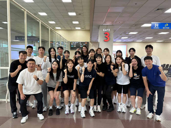 "5년 전 통합우승 기운"…도로공사, 2주간 日 전지훈련 돌입 '日 정규…