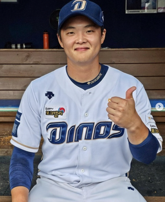 "우리 야수들 정말 운동 많이 해요"…쉬는날도 잊은 열기, 퓨처스 4번타…