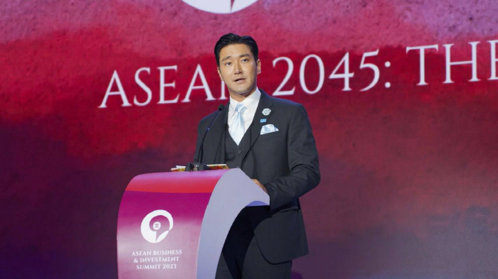 최시원, ‘아세안 비즈니스 & 투자 서밋 2023’서 특별 영어 연설