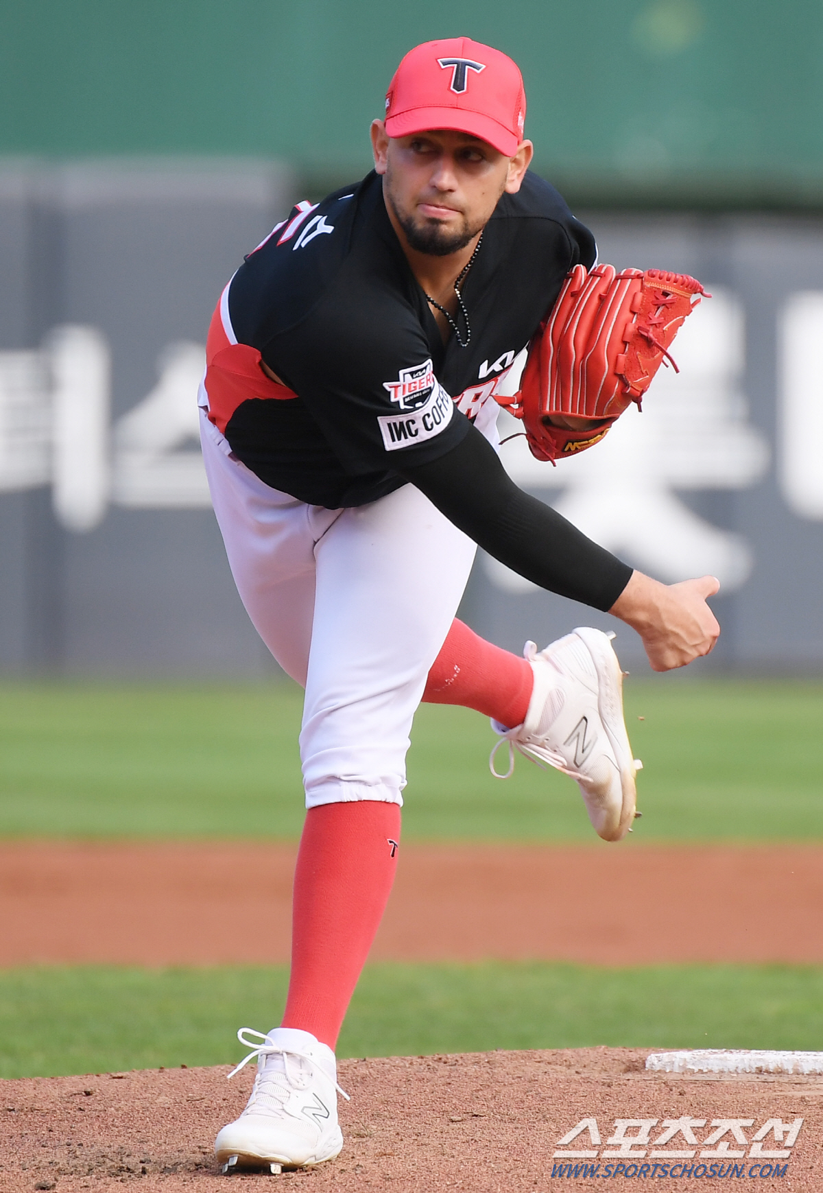 '롱토스→통증無' KIA 산체스 복귀 시계도 빨라지나 "이달 말 정도 복…