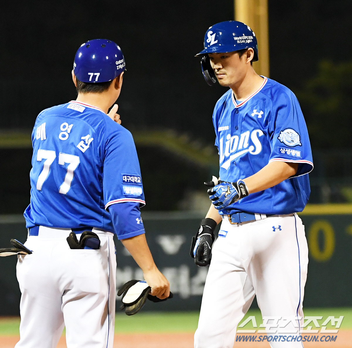 '9월 타율 0.071' 캡틴의 한방! 구자욱 역전 결승타→돌아온 강민호…