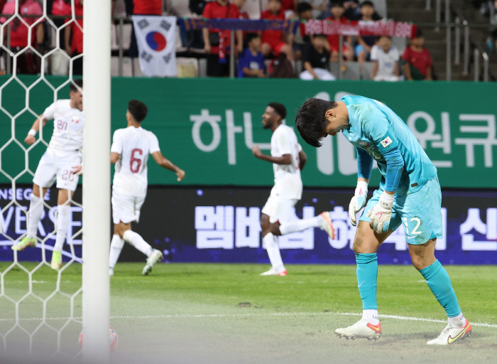 [현장인터뷰]어이없는 실수→골 헌납, GK 백종범 "경기 플랜, 나 때문…