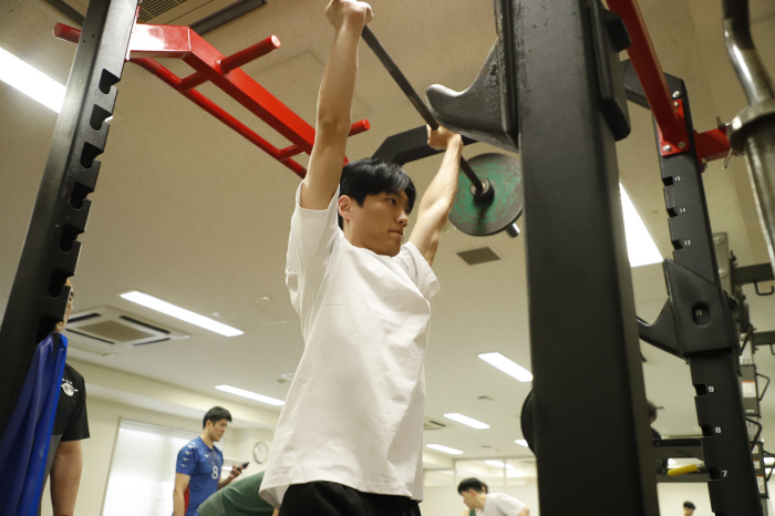 대한항공 '차세대 에이스' 이준 "컵대회 내 활약 70~80점, 궂은 일…