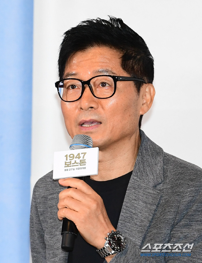 [SC현장] "故서윤복도 좋아할 것"…하정우X임시완 '1947 보스톤',…