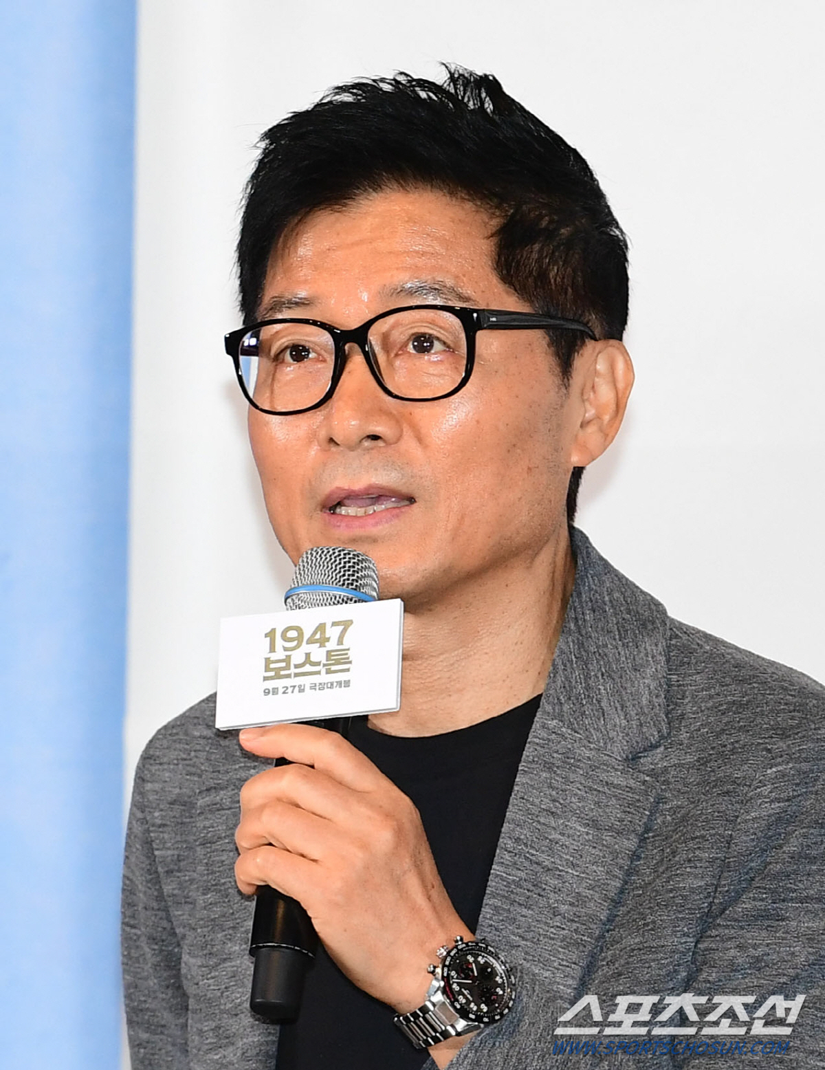[SC현장] "故서윤복도 좋아할 것"…하정우X임시완 '1947 보스톤',…