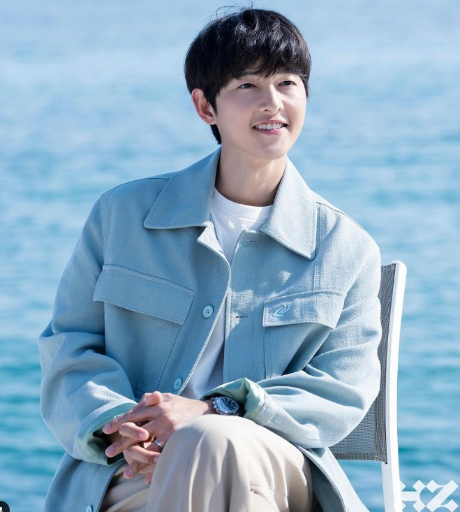 '아빠' 된 송중기, 경력단절은 없다…'화란' 시사회-BIFF 국내활동 …