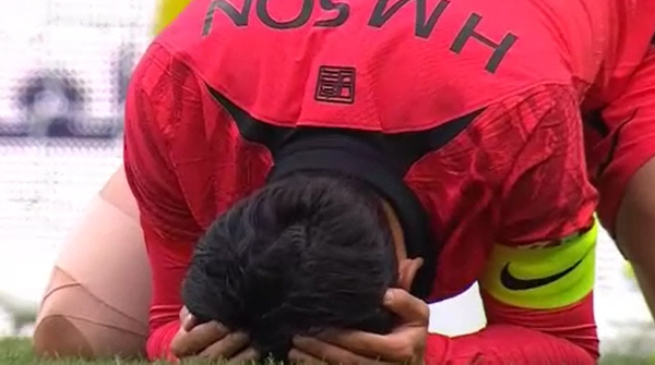'손흥민 PK도둑 맞았다. 그것도 EPL 심판한테?' 사우디전 판정 미스…