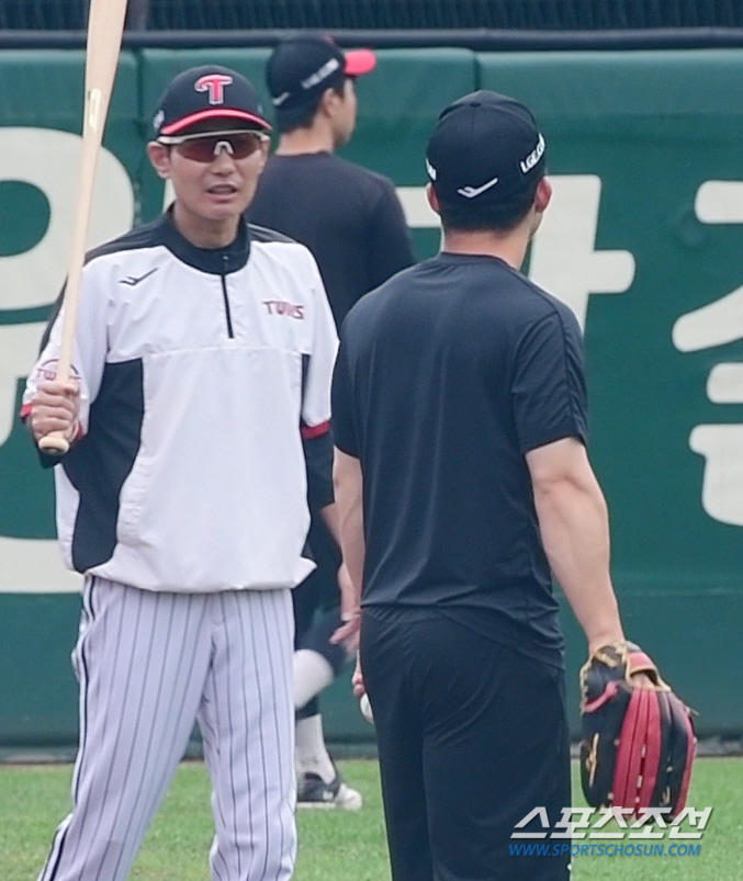'민재야! 그게 아니지' 나흘 휴식이 독 될라~ 염갈량 '훈련 감독 부터…