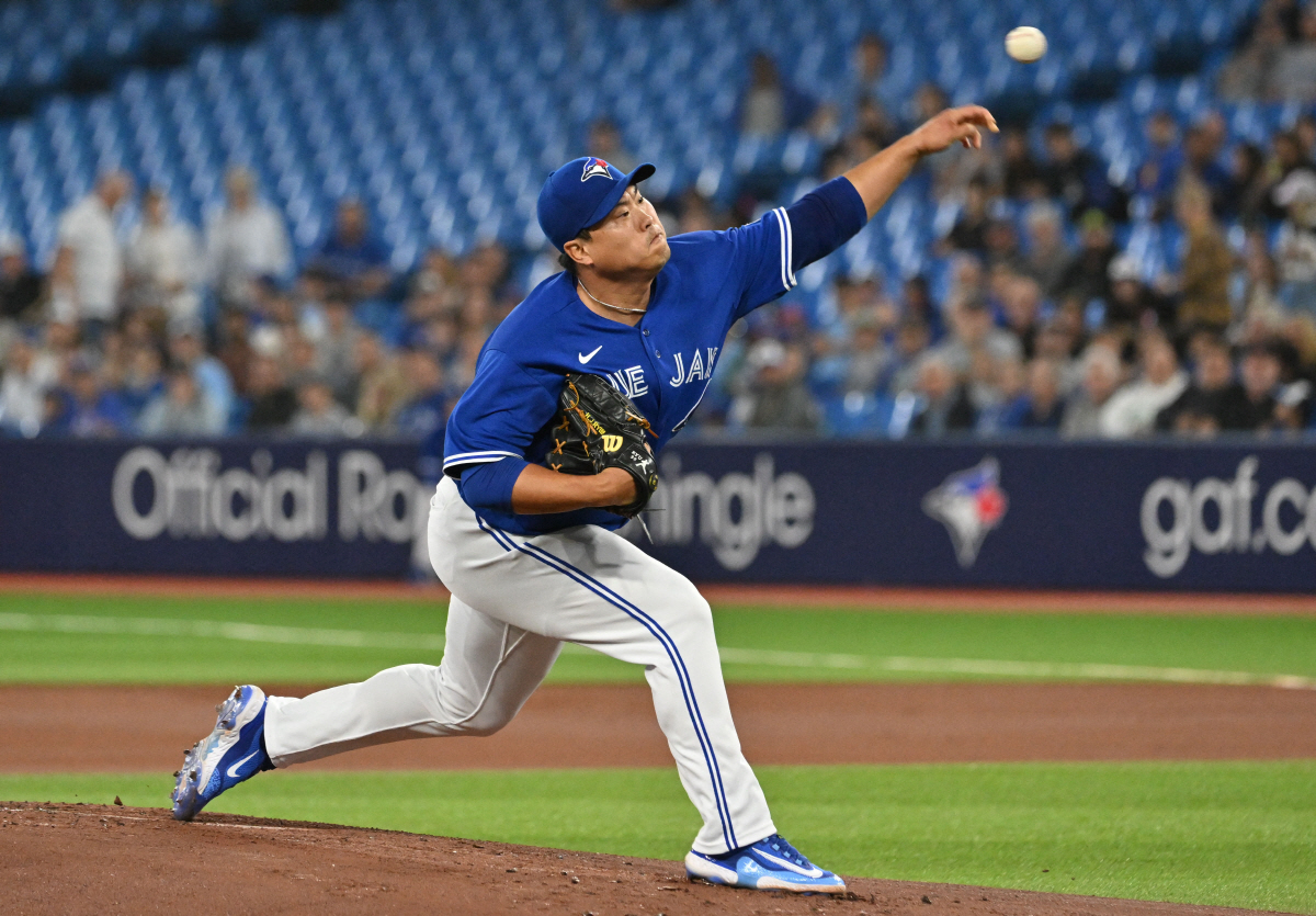 "RYU, 또 QS 필요하다" 토론토, 충격의 4연패 벗고 2연승 WC …