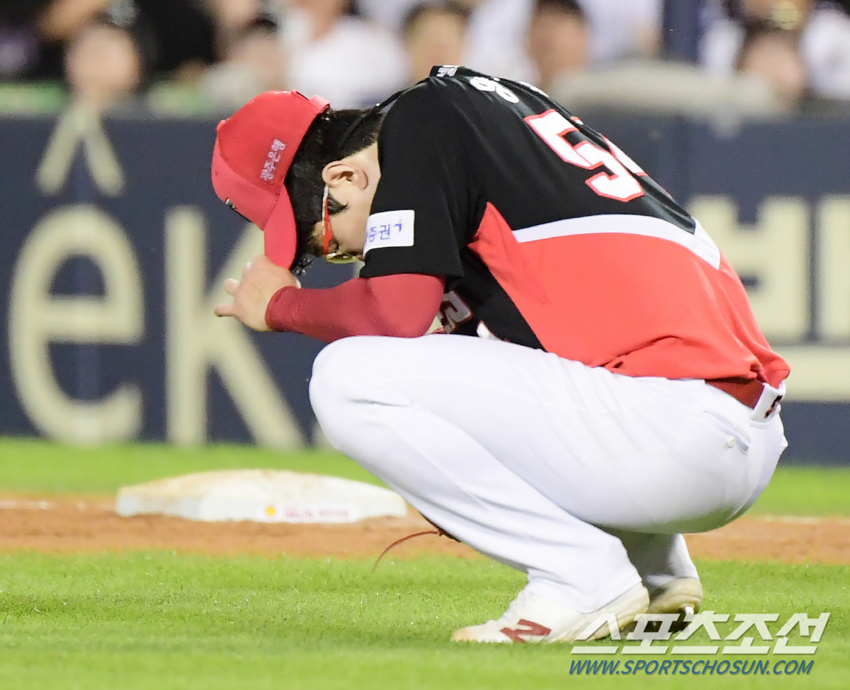 '10G 중 QS 단1번' KIA 선발 또 무너졌다…곰 불방망이에 초토화…