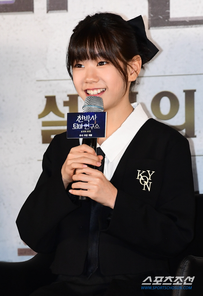 '천박사' 박소이 "강동원 삼촌이라고 불러..나 보고 잘 웃어줘"