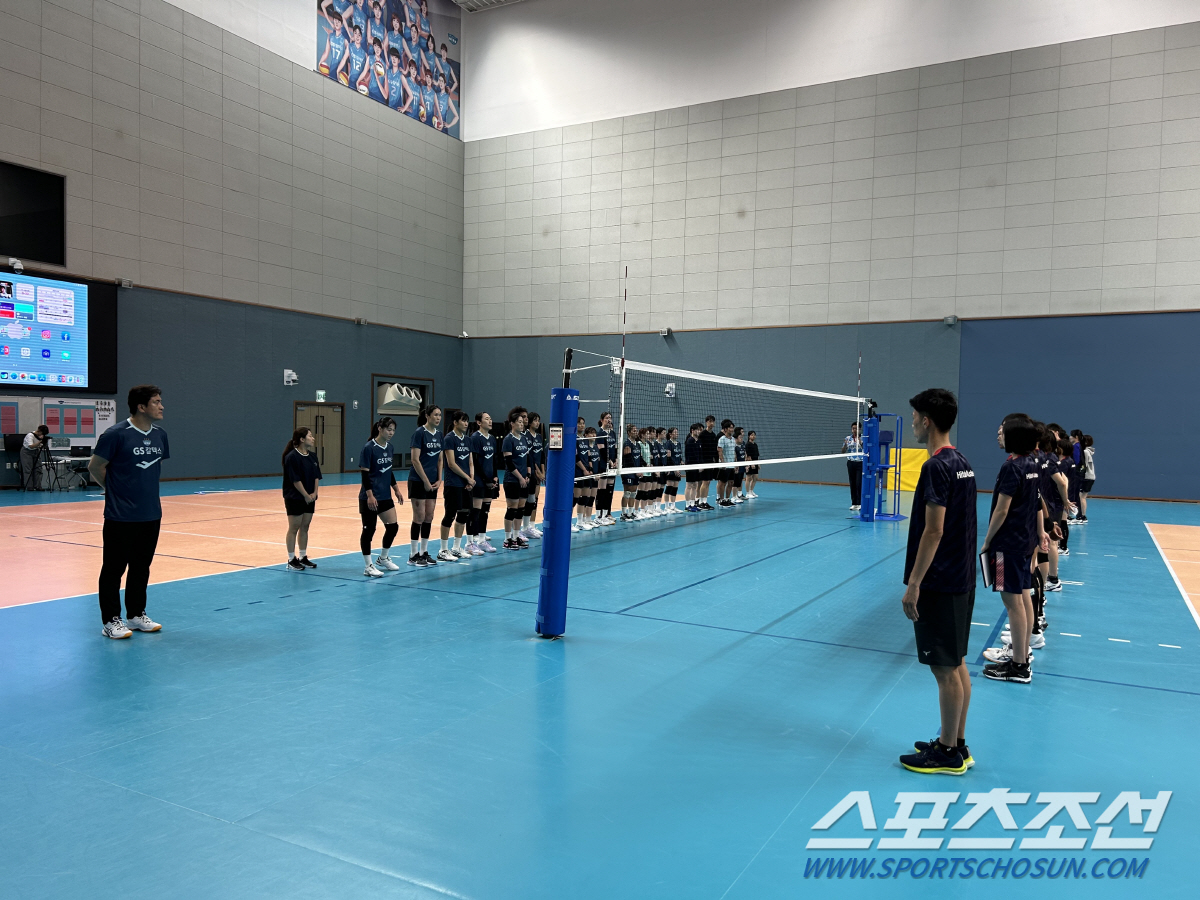 히타치와 1차 합동훈련→컵대회 우승 GS칼텍스, 청평에서 2차 합동훈련 …
