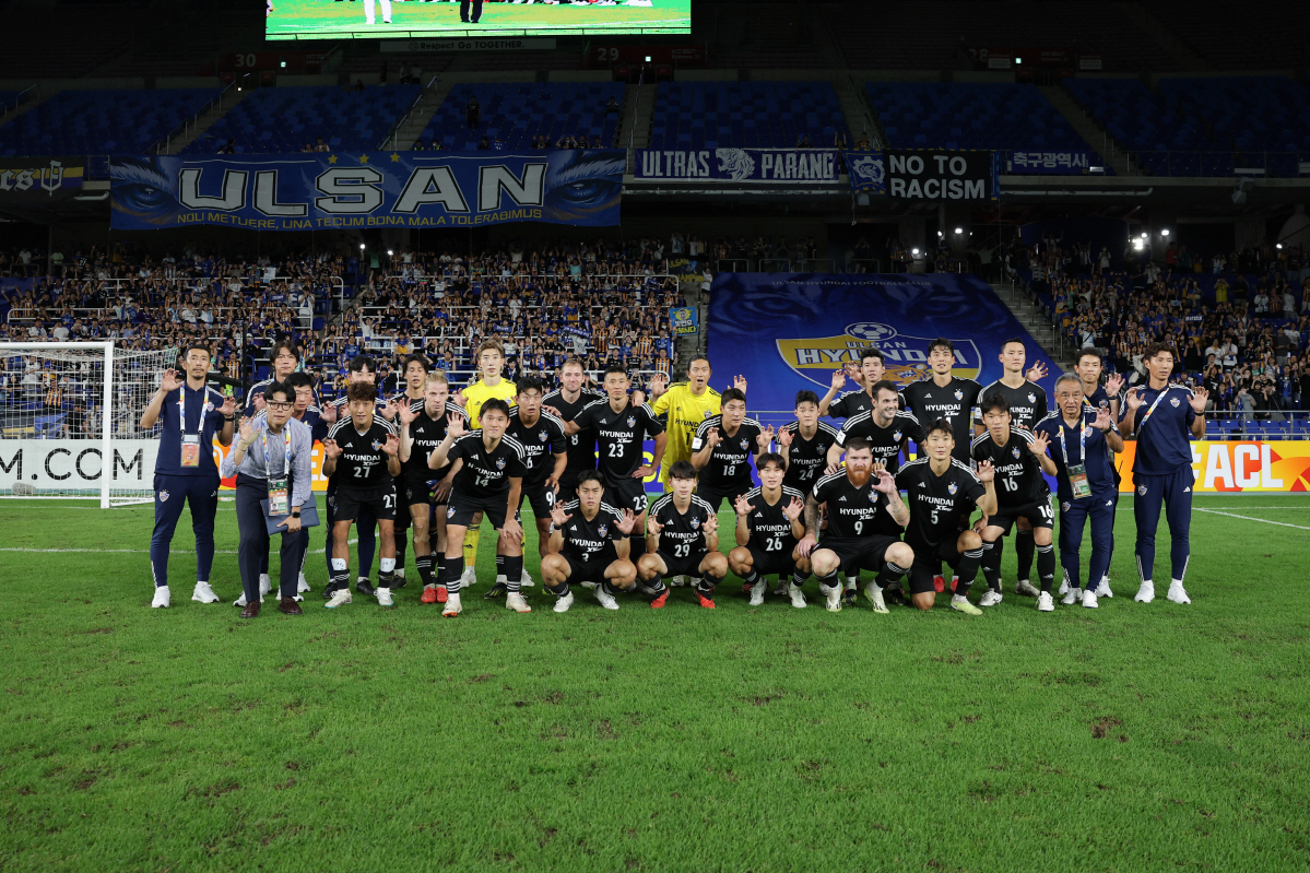 [현장인터뷰]'ACL 완승' 홍명보 감독 "'해트트릭' 마틴 아담, 어려…