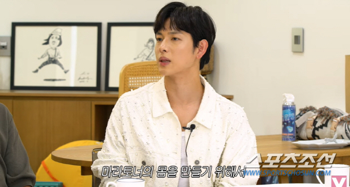 '체지방 6%' 임시완, 션이 직접 전화와. "러닝 크루 있는데 같이 뛰…