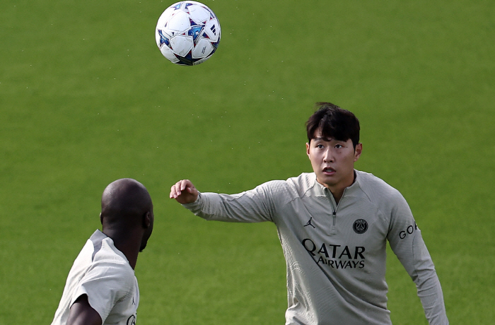 [UCL라인업]PSG 이강인, 도르트문트전 벤치 출발ㄹ