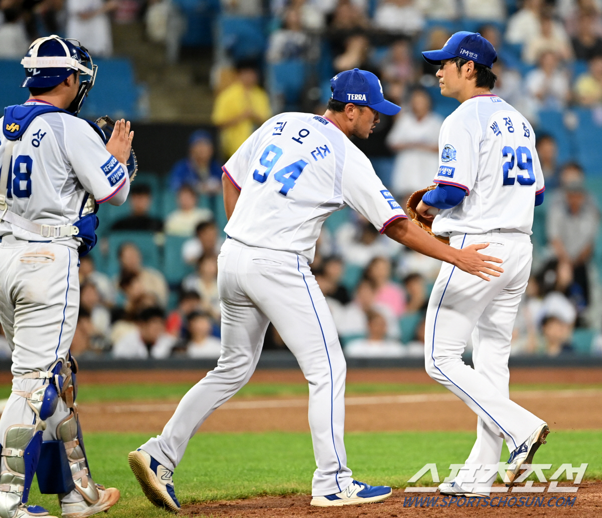 '백정현 시즌 끝, 원태인 항저우 행' 사령탑 시선이 머무는 영건 3총사…