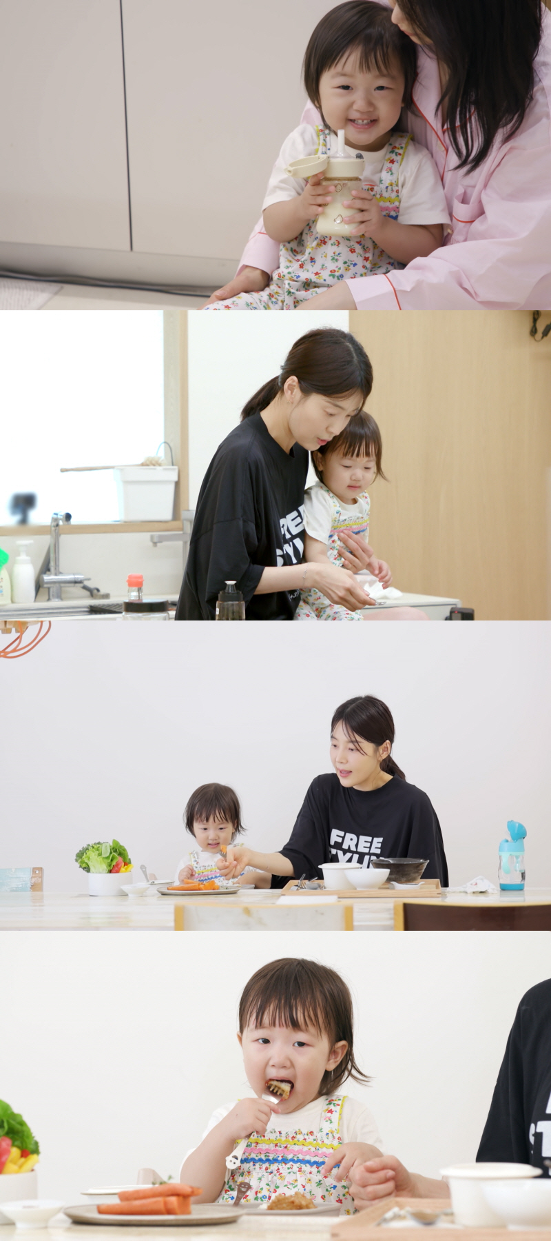 한지혜 "딸 윤슬, 체온 39도되면 위험…1년 넘게 계속 아팠다" 걱정(…