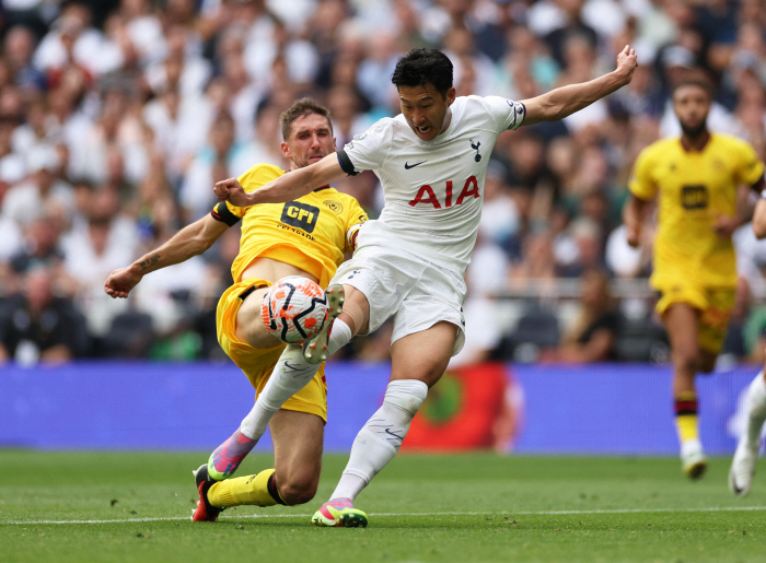 '북런던더비서 멀티골 폭발' 톱 손흥민, 'EPL 득점 2위+토트넘 15…