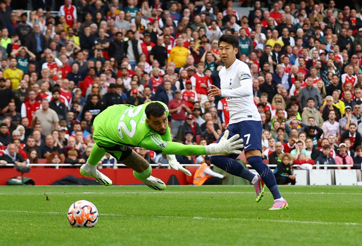 '북런던더비서 멀티골 폭발' 톱 손흥민, 'EPL 득점 2위+토트넘 15…