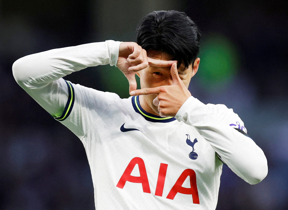 '북런던더비서 멀티골 폭발' 톱 손흥민, 'EPL 득점 2위+토트넘 15…