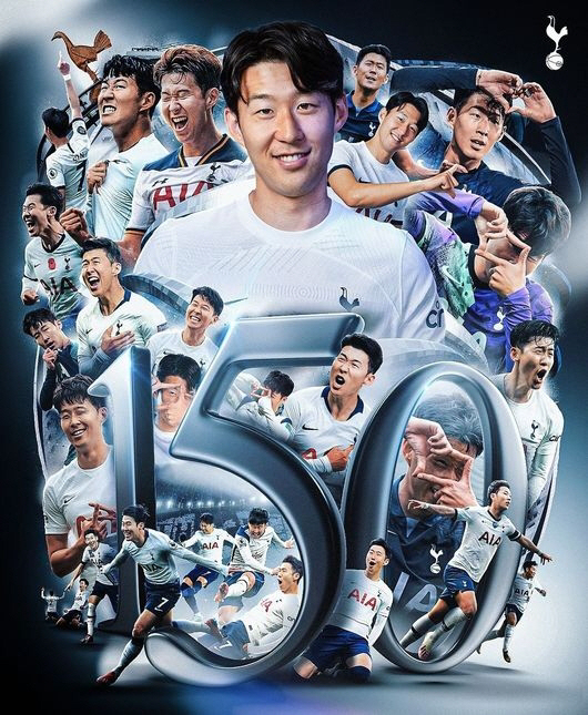 '북런던더비서 멀티골 폭발' 톱 손흥민, 'EPL 득점 2위+토트넘 15…