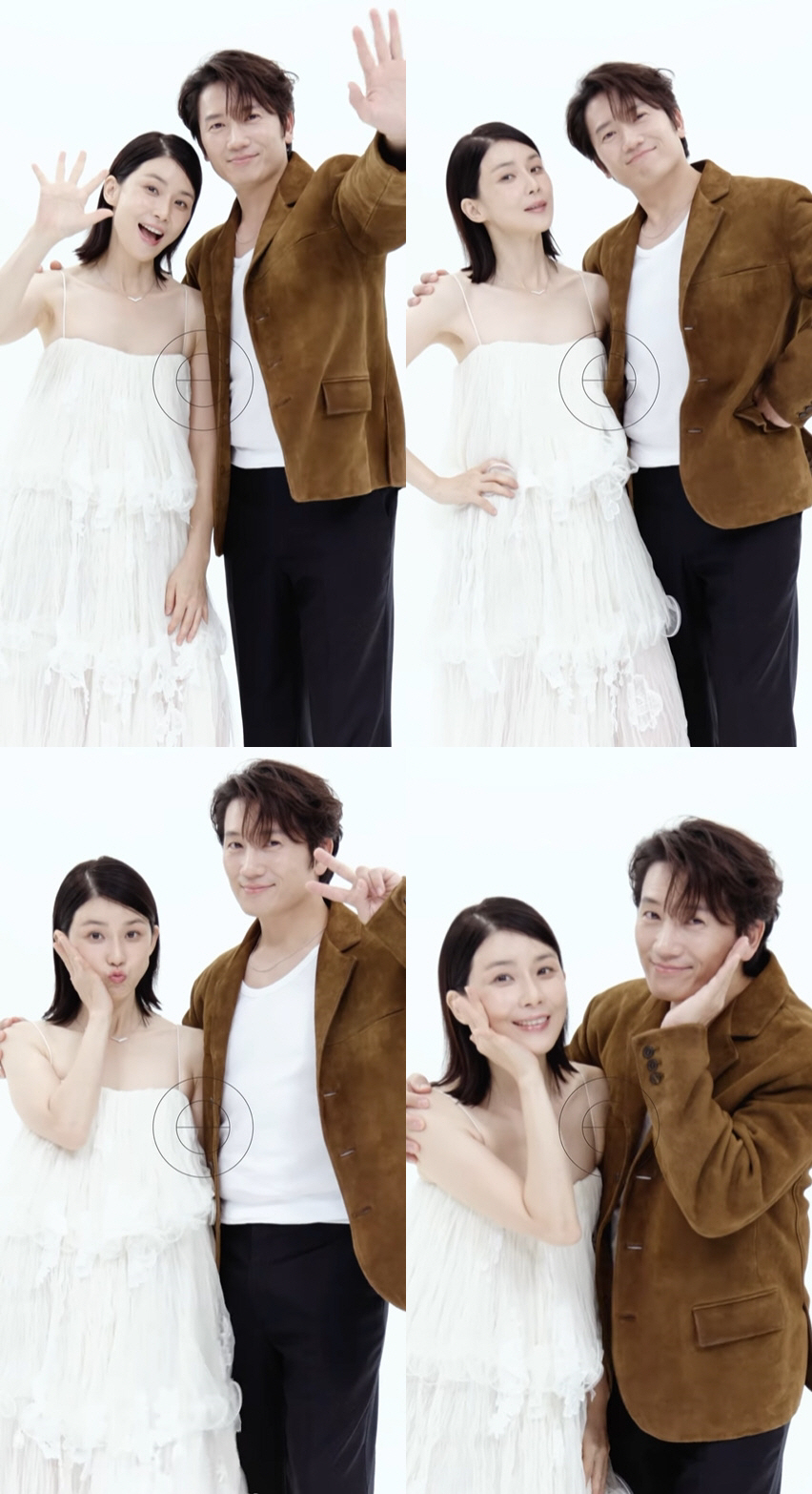 이보영♥지성, 결혼 10주년 리마인드 웨딩 화보..꿀 뚝뚝 '비주얼 부부…