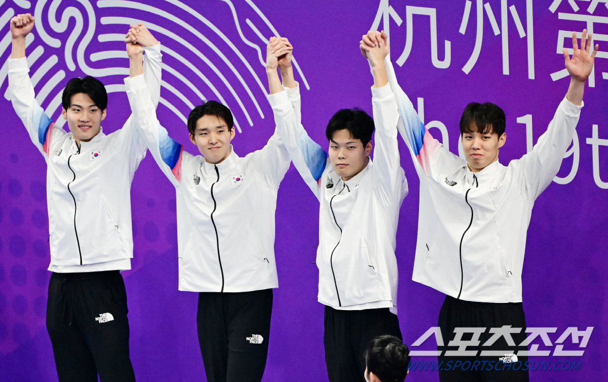 [항저우ON]'4관왕 스타트' 김우민 1500m 金 정조준, 또 한국 수…