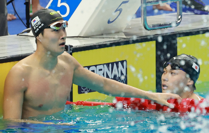 [항저우ON]'4관왕 스타트' 김우민 1500m 金 정조준, 또 한국 수…