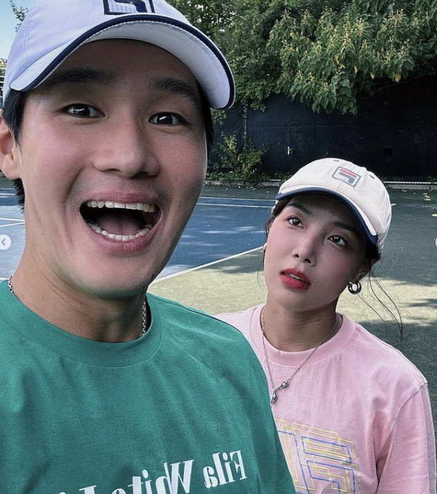 '첫 공개 열애' ♥유빈은 무슨 죄…권순우, '비매너 논란' 자필 사과 …