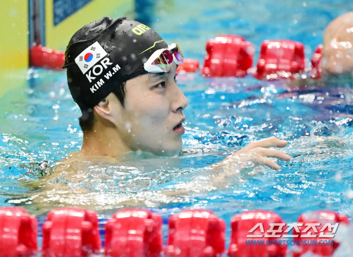 [항저우ON]'계영 800m 金'에 다 쏟았다, '자유형 1500m 銀'…