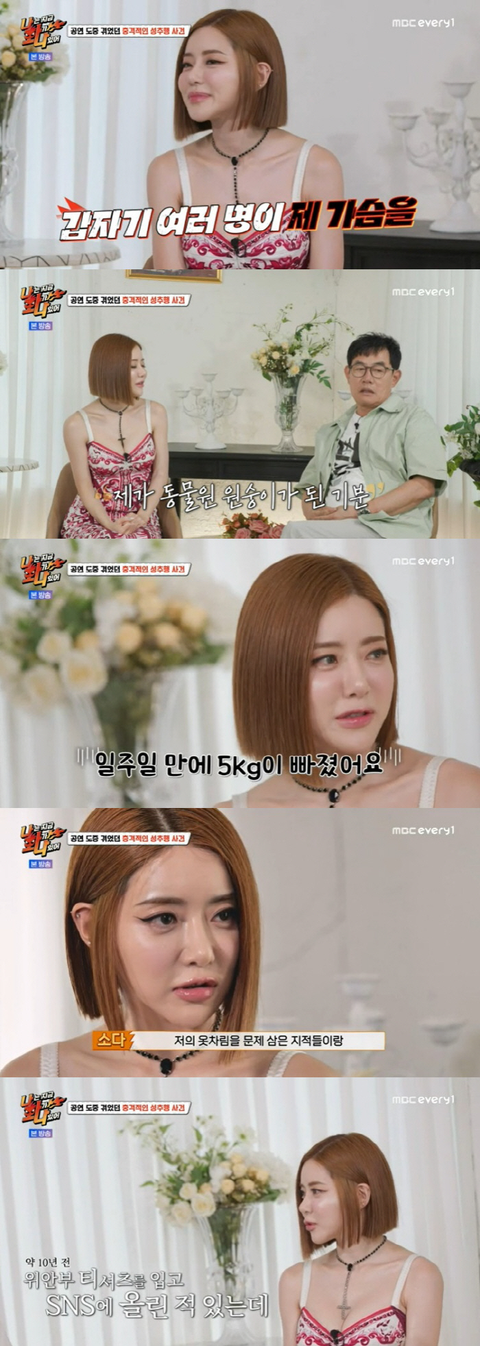 '日 성추행 피해' DJ소다 "위안부 티셔츠 입었다고 2차 가해, 억울해…