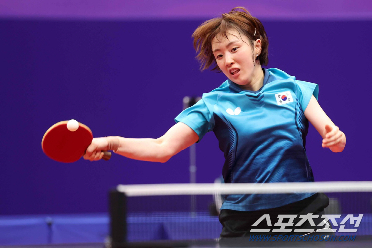 "한국 女탁구의 투혼!수고했다"'현정화 애제자'서효원의 간절했던 세번째 亞게임[항저우S토리]