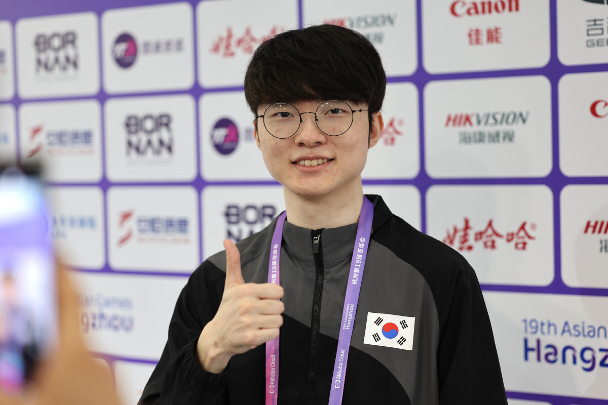 [항저우현장]'결승 뛰지 않아도' 존재감으로 대륙 흔든 페이커, 'LoL…