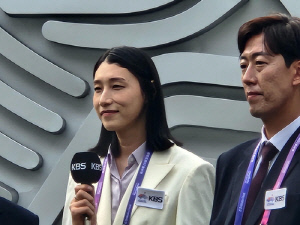 [아시안게임] 마이크 잡은 김연경 
