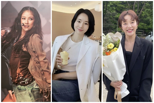 [종합] '집에간' 이효리, '해외여행' 이정현, '골드바' 황보라…유부…
