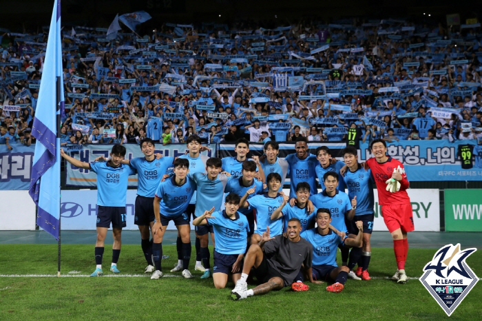 "'윗물'딸깍!" 고재현 멀티골X전북전 승→대구,상위스플릿 확정!