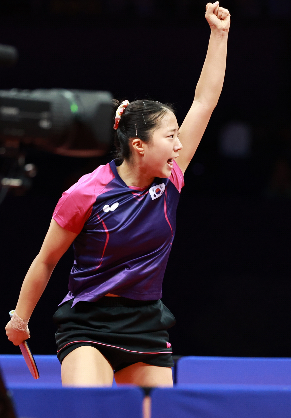 [항저우 스토리]'일주일만에 또 성장'삐약이 신유빈, 눈물 대신 희망 "…