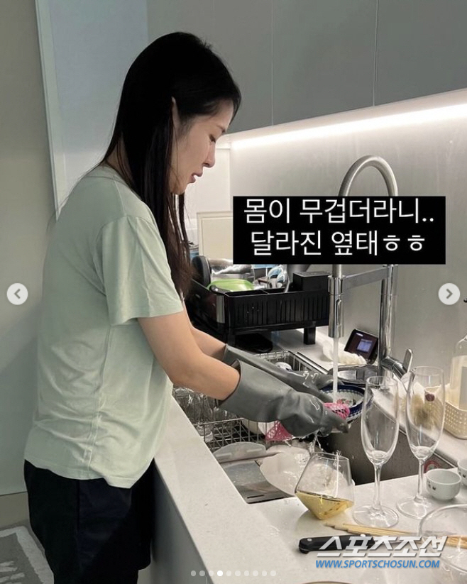 '추석 급찐살' 미자, 3일 다이어트 돌입…"살로 가기 전에 싹 비워내 …