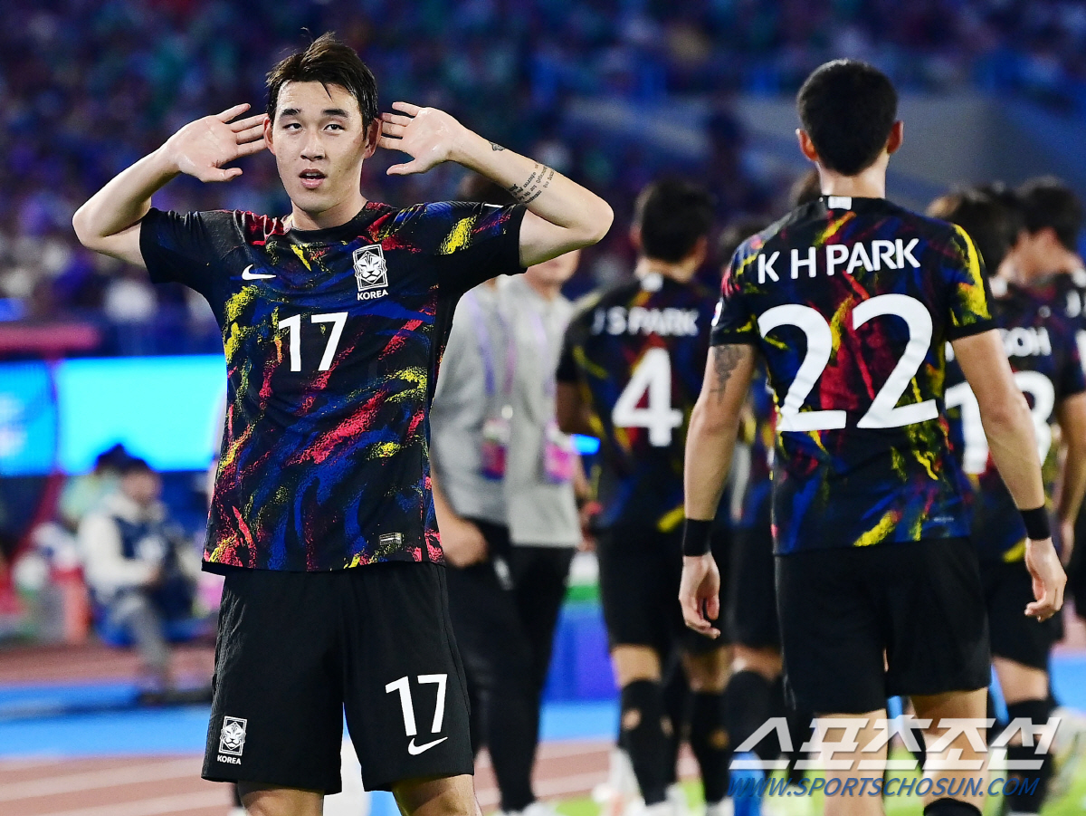 [항저우 현장리뷰]'홍현석 FK골X이강인 26분'한국, 중국 안방서 2대…