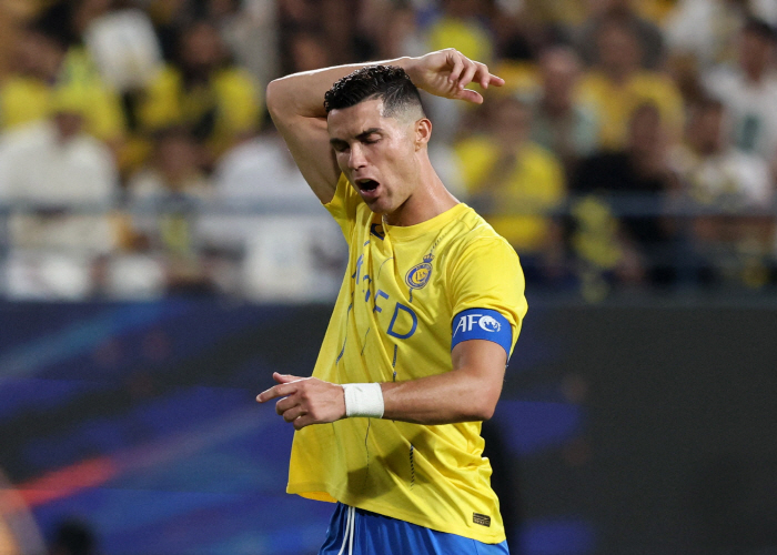 'UCL의 제왕' 호날두, 2경기만에 ACL 데뷔골 '작렬', 알 나스르…